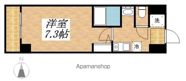 【国分寺市本町のマンションの間取り】