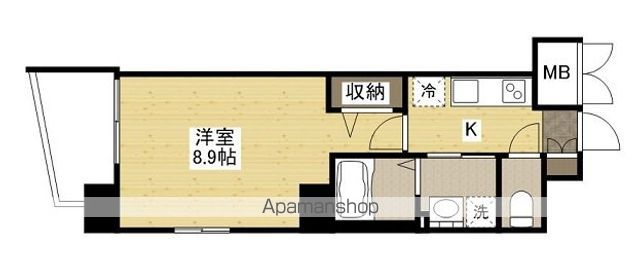 GRACECOURT上八丁堀の間取り写真