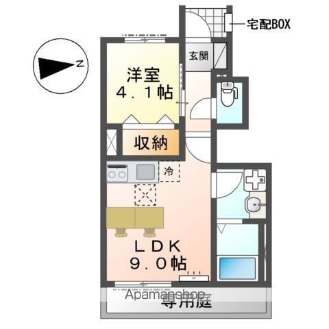 アウレリアの間取り写真