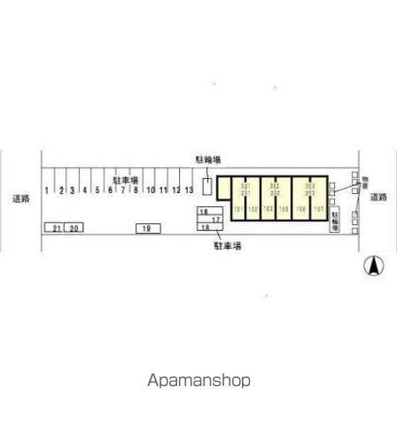 青悠荘 103 ｜ 岐阜県岐阜市六条南２丁目18-2（賃貸マンション1K・1階・24.99㎡） その13