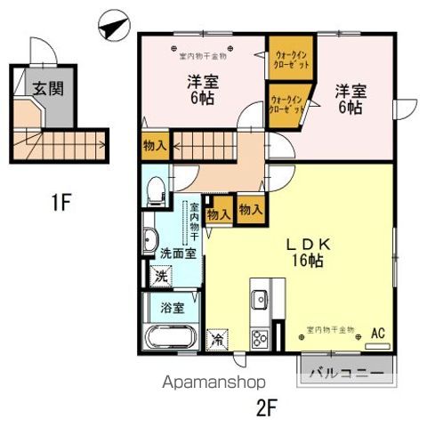 パストラルの間取り写真