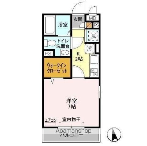 エヴァーの間取り写真