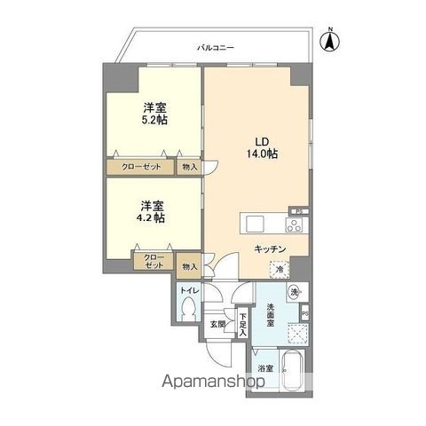ＢＬＡＵ本所一丁目の間取り