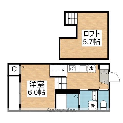ハーモニーテラス北原町の間取り写真
