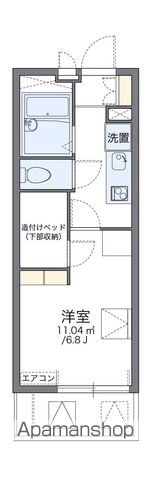 レオパレス田園調布Bの間取り写真