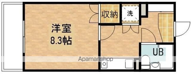 ダイアパレス東島田の間取り写真