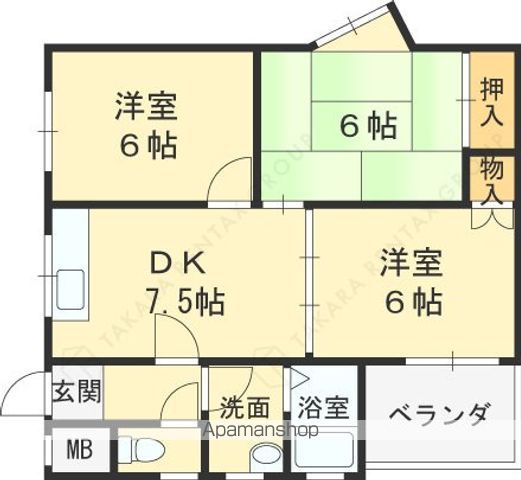 リアライズ新甲陽IIの間取り写真