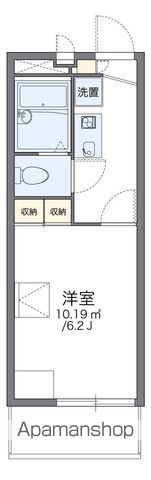 レオパレスデルタの間取り