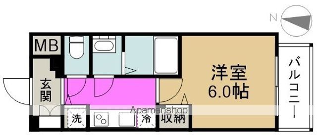 プレサンス大阪ゲートシティの間取り写真