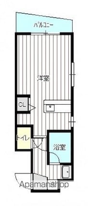 ウインドー金屋町[1R/26.07m2]の間取図