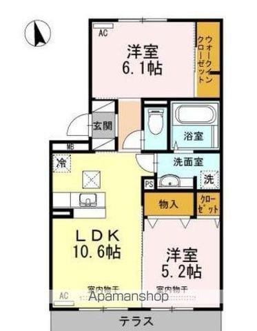 Sビレッジの間取り写真