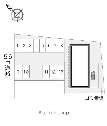 レオパレスむさし野 101 ｜ 東京都昭島市美堀町５丁目18-15（賃貸アパート1K・1階・19.87㎡） その19