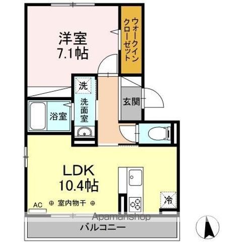 ソレアード 1の間取り写真