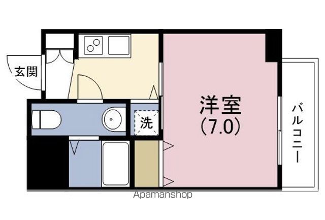 ラシュレエグゼ本町の間取り写真