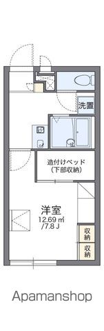 レオパレスひまわりの間取り