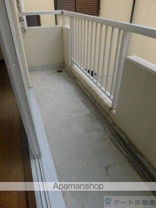 グリーンフォレスト坂の上[1R/24.96m2]のバルコニー