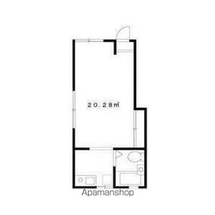 Ｙ’ｓ　Ｈｏｕｓｅ[1K/20.28m2]の間取図