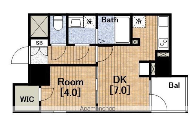 S−RESIDENCE堺筋本町UNOの間取り写真