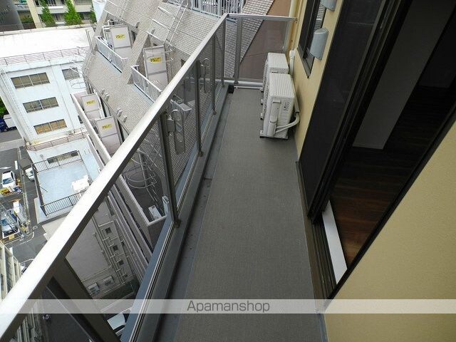 パークハビオ飯田橋[1DK/30.99m2]のバルコニー