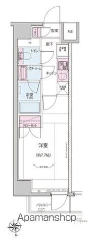 【ＡＬＴＥＲＮＡ神楽坂Ⅰの間取り】