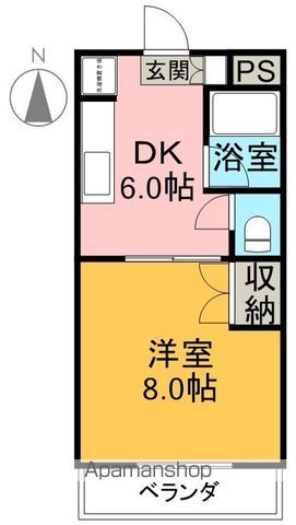 マンションTEAOの間取り写真