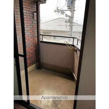 ロイヤルサンタ北久米[1LDK/35.58m2]のバルコニー
