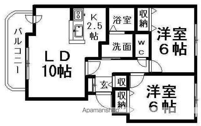 ESTATE 21の間取り写真