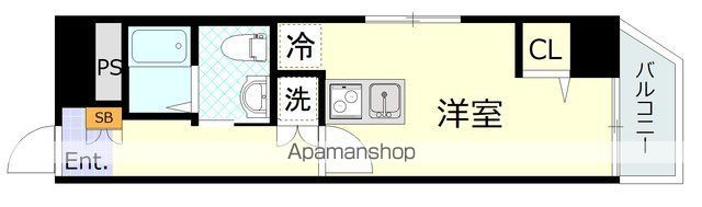 【シャンボール門前仲町の間取り】