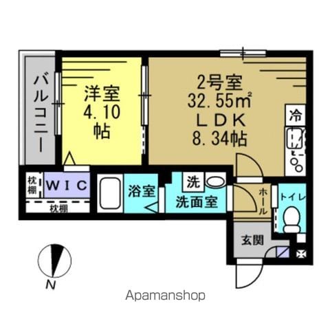 AJ蘇我EASTIVの間取り写真