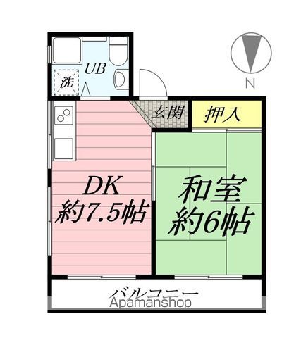 江ノ島シーサイドマンションの間取り写真