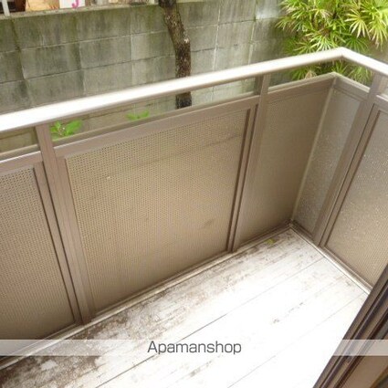 エリューズ洗足[1K/22.97m2]のバルコニー