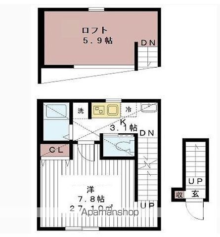 ウエストフィールド八潮の間取り写真