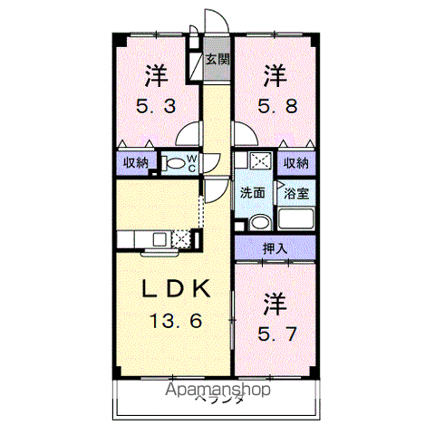 間取り：207008926652