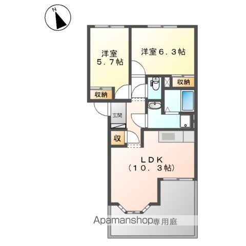 パサージュの間取り写真