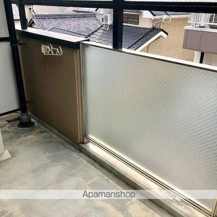 滋賀県大津市一里山１丁目[1K/25.78m2]のバルコニー