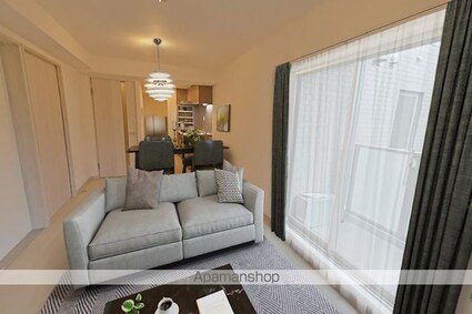 レジディア世田谷若林[2LDK/44.12m2]のバルコニー