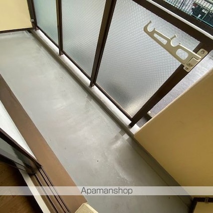 ハイツ宮の森Ⅱ番館[1K/22.95m2]のバルコニー