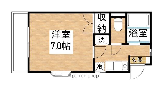 コーポヒロの間取り写真