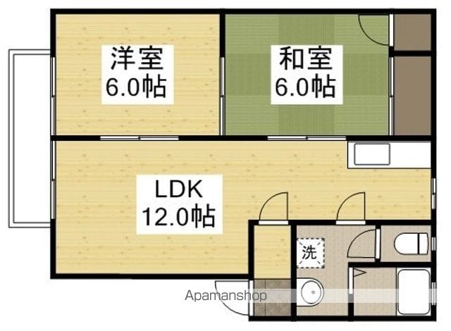 ディアス関 I棟の間取り写真