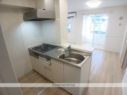 岐阜県岐阜市粟野東２丁目[1LDK/50.42m2]のキッチン