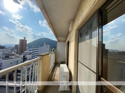 花の宮マンション８０５[2DK/41.25m2]のバルコニー