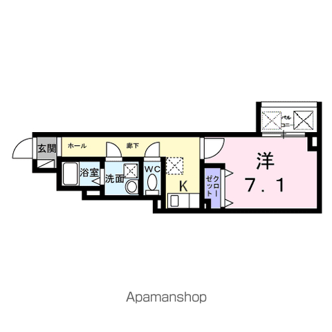 ヒカルサ京都伏見深草の間取り写真