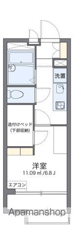 レオパレスブランデール島根の間取り写真