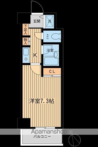 ベジフル北新宿弐番館の間取り写真