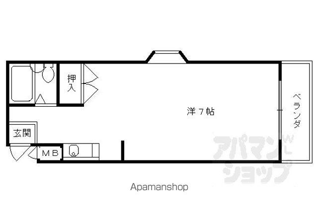 アークハイツ城南宮の間取り写真