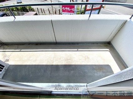 ヴィラクレール[1LDK/56.25m2]のバルコニー