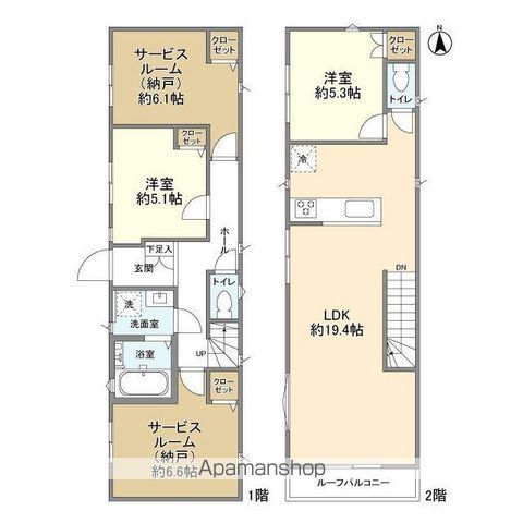 ＫＯＬＥＴ千歳烏山０３の間取り