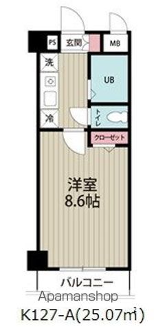 阿部松島マンションの間取り写真