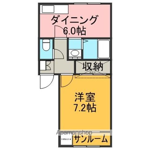 シルクヒルの間取り写真