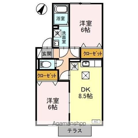 ファミールの間取り写真